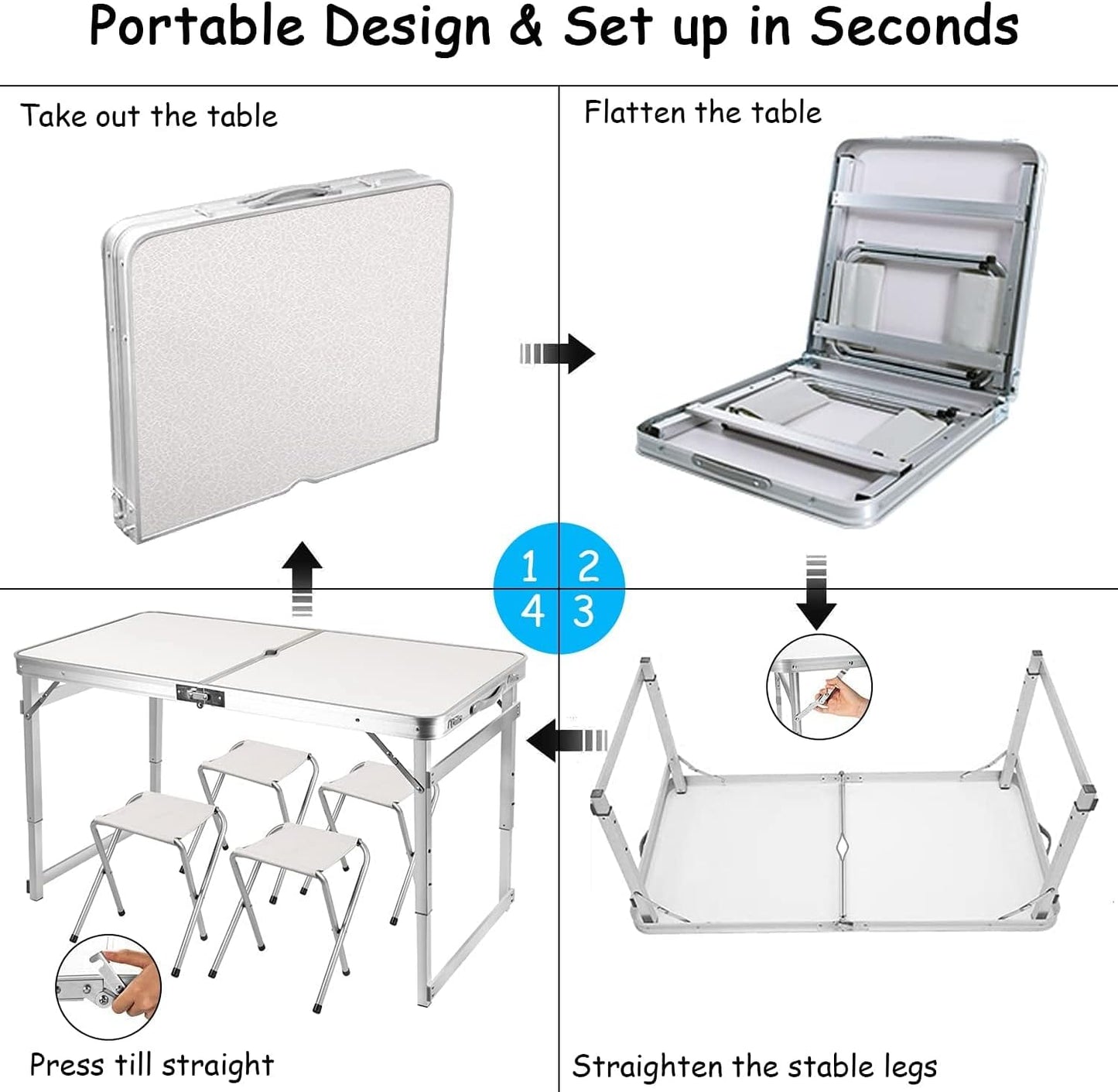 Zarah® Snapfold Outdoor Set